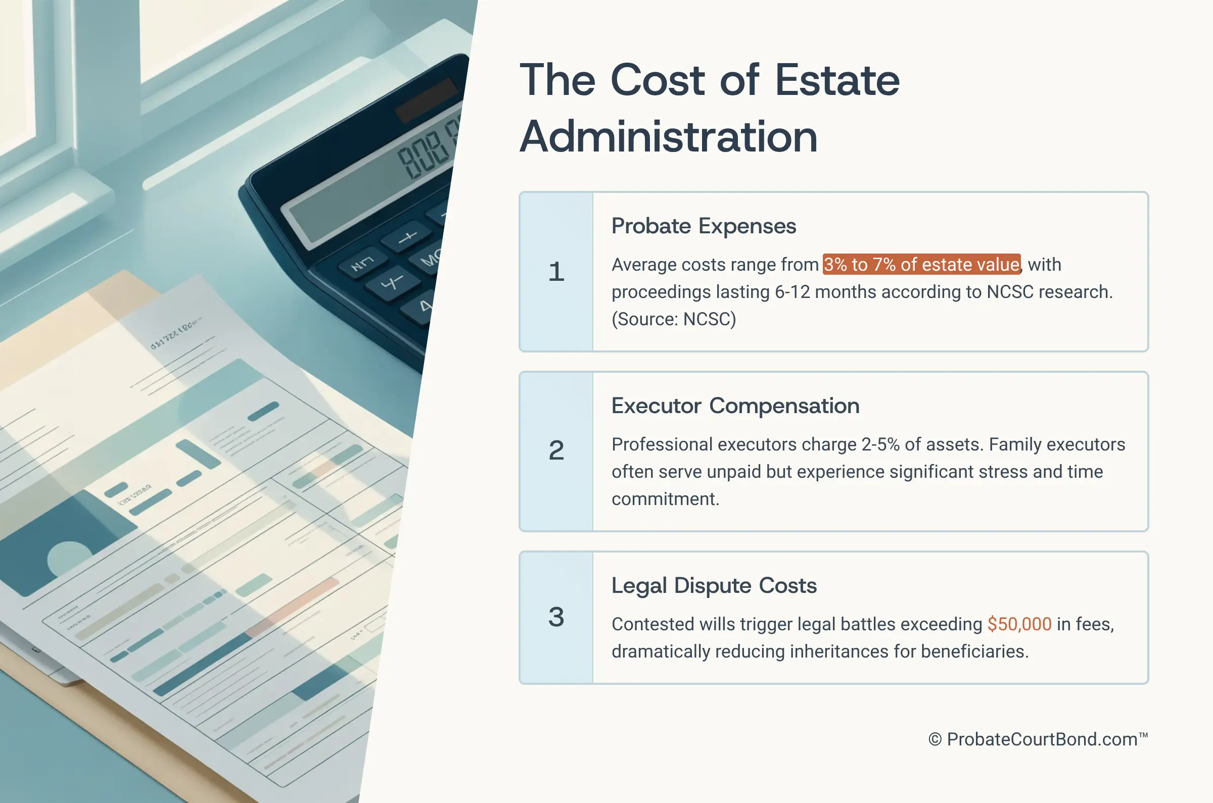The Cost of Estate Administration