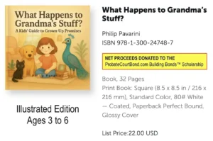 Probate Bonds for Kids Book Info